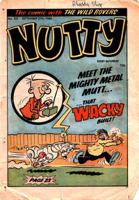 Cover Thumbnail for Nutty (D.C. Thomson, 1980 series) #33