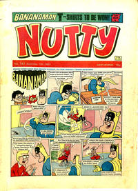 Cover Thumbnail for Nutty (D.C. Thomson, 1980 series) #187