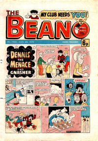 Cover Thumbnail for The Beano (D.C. Thomson, 1950 series) #1933