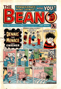 Cover Thumbnail for The Beano (D.C. Thomson, 1950 series) #1966