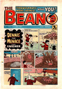 Cover Thumbnail for The Beano (D.C. Thomson, 1950 series) #1958