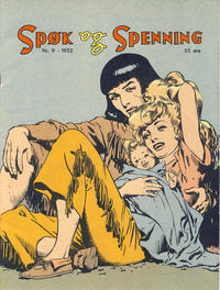 Cover Thumbnail for Spøk og Spenning (Oddvar Larsen; Odvar Lamer, 1950 series) #9/1952