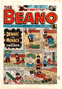 Cover Thumbnail for The Beano (D.C. Thomson, 1950 series) #1989