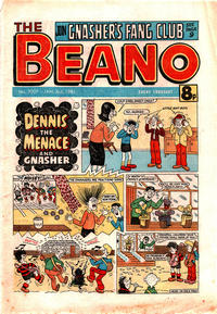Cover Thumbnail for The Beano (D.C. Thomson, 1950 series) #2007