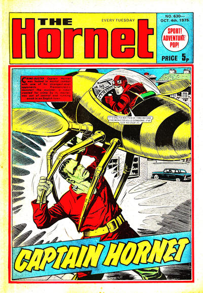 Cover for The Hornet (D.C. Thomson, 1963 series) #630