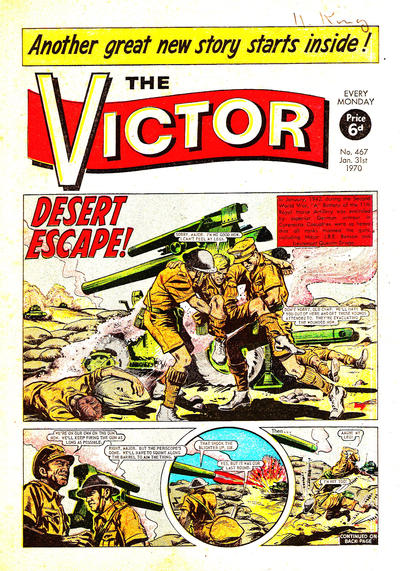 Cover for The Victor (D.C. Thomson, 1961 series) #467
