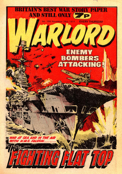 Cover for Warlord (D.C. Thomson, 1974 series) #166