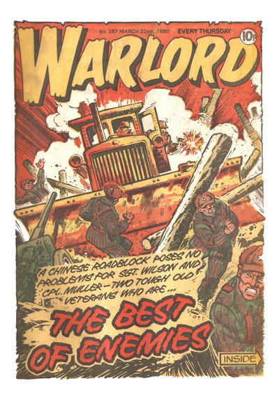 Cover for Warlord (D.C. Thomson, 1974 series) #287