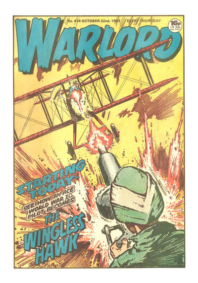 Cover for Warlord (D.C. Thomson, 1974 series) #474