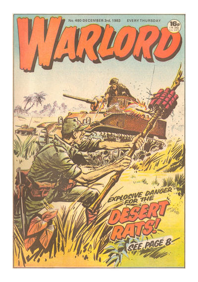 Cover for Warlord (D.C. Thomson, 1974 series) #480