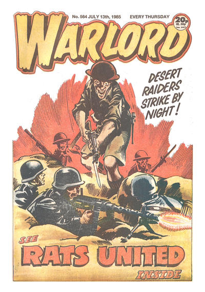 Cover for Warlord (D.C. Thomson, 1974 series) #564