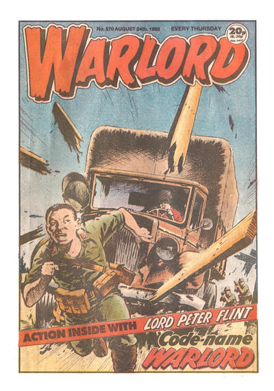 Cover for Warlord (D.C. Thomson, 1974 series) #570