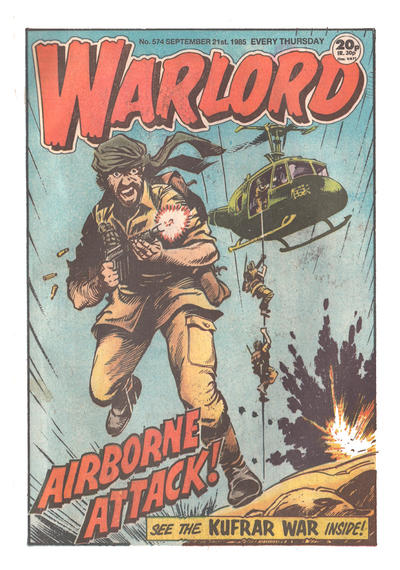 Cover for Warlord (D.C. Thomson, 1974 series) #574