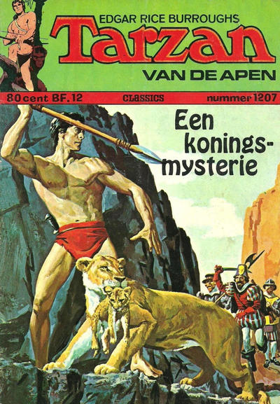 Cover for Tarzan Classics (Classics/Williams, 1965 series) #1207 [Herdruk 1972]