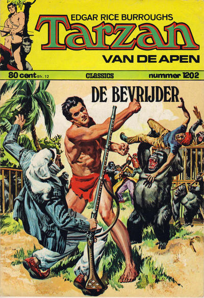 Cover for Tarzan Classics (Classics/Williams, 1965 series) #1202 [Herdruk 1972]