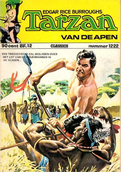 Cover for Tarzan Classics (Classics/Williams, 1965 series) #1222 [Herdruk 1972]