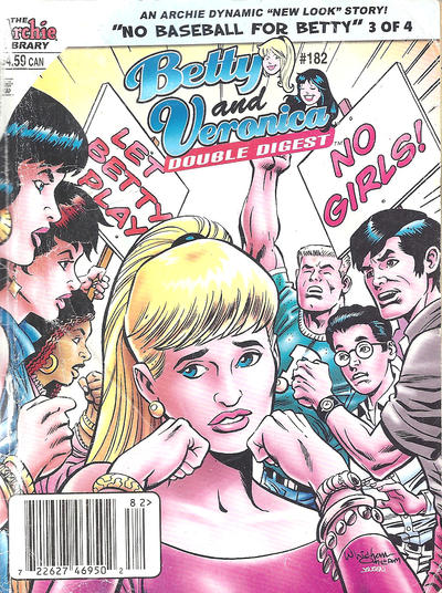 Cover for Betty & Veronica (Jumbo Comics) Double Digest (Archie, 1987 series) #182 [Canadian]