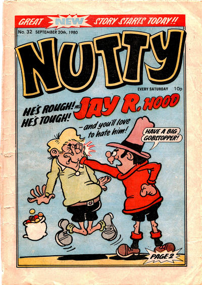 Cover for Nutty (D.C. Thomson, 1980 series) #32