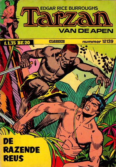 Cover for Tarzan Classics (Classics/Williams, 1965 series) #12139