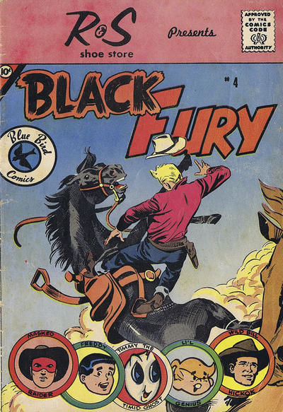 Cover for Black Fury (Charlton, 1959 series) #4 [R & S Shoe Store]