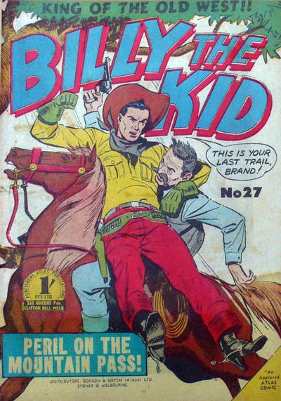 Cover for Billy the Kid Adventure Magazine (Atlas, 1957 series) #27