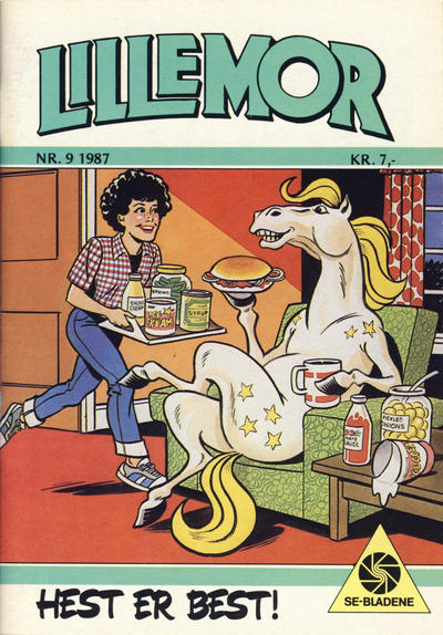 Cover for Lillemor (Serieforlaget / Se-Bladene / Stabenfeldt, 1969 series) #9/1987