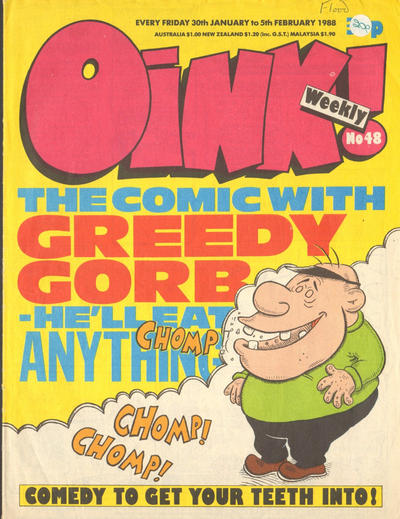 Cover for Oink! (IPC, 1986 series) #48