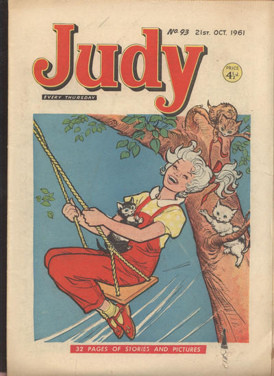 Cover for Judy (D.C. Thomson, 1960 series) #93