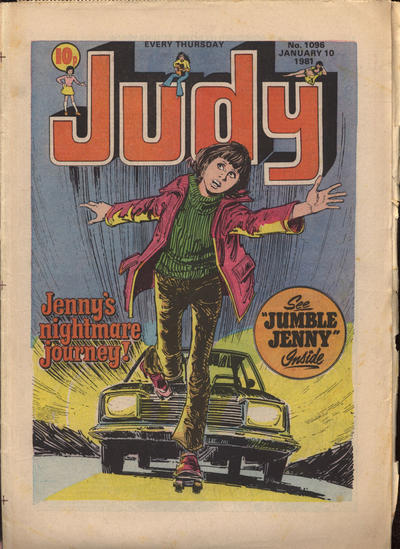 Cover for Judy (D.C. Thomson, 1960 series) #1096