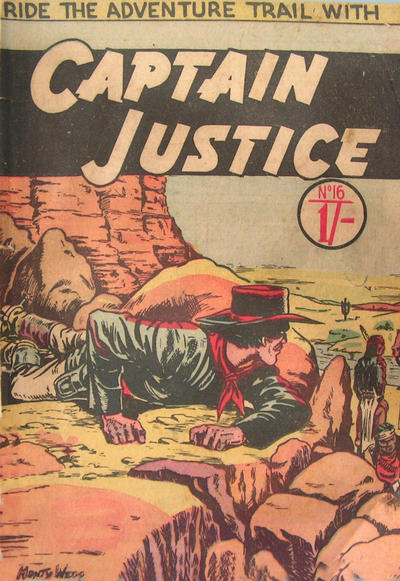 Cover for Captain Justice (Calvert, 1954 series) #16