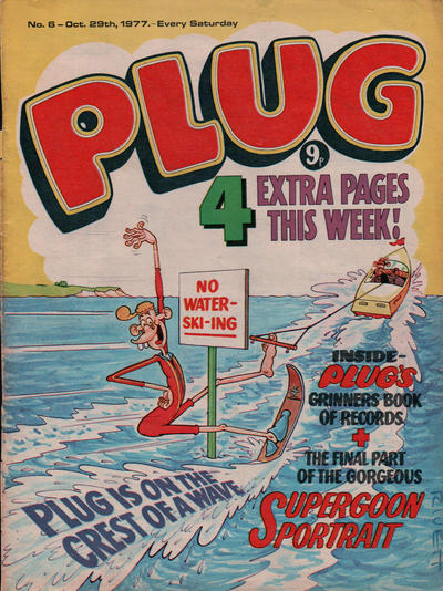 Cover for Plug (D.C. Thomson, 1977 series) #6