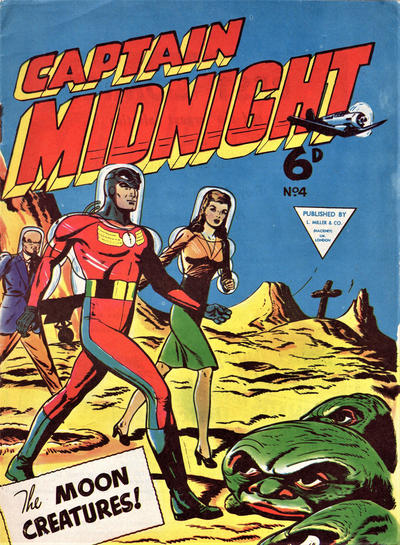 Cover for Captain Midnight (L. Miller & Son, 1962 series) #4