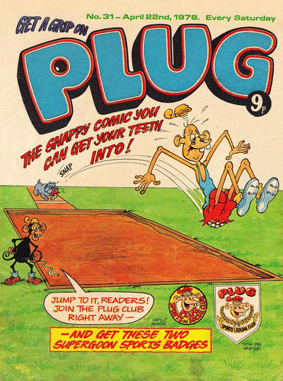 Cover for Plug (D.C. Thomson, 1977 series) #31