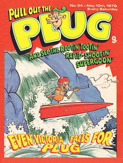 Cover for Plug (D.C. Thomson, 1977 series) #34