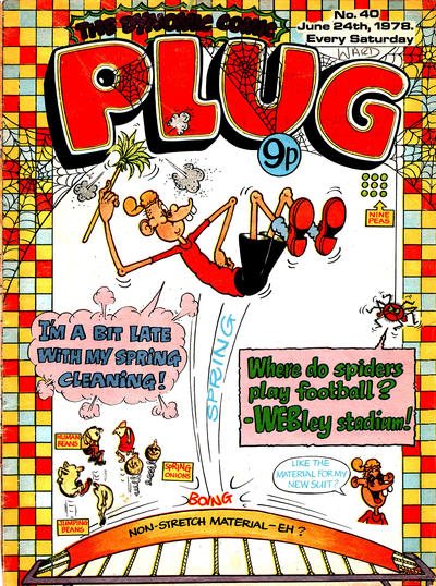 Cover for Plug (D.C. Thomson, 1977 series) #40