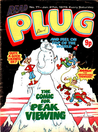 Cover for Plug (D.C. Thomson, 1977 series) #71