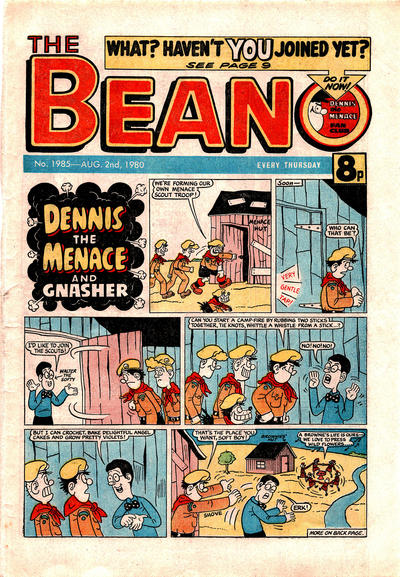 Cover for The Beano (D.C. Thomson, 1950 series) #1985
