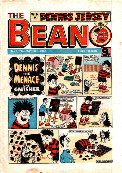 Cover for The Beano (D.C. Thomson, 1950 series) #2028