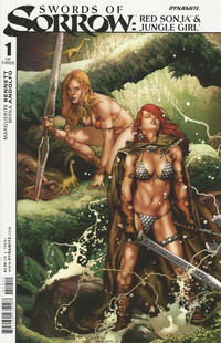 Cover Thumbnail for Swords of Sorrow: Red Sonja & Jungle Girl (Dynamite Entertainment, 2015 series) #1