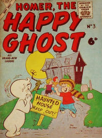 Cover Thumbnail for Homer the Happy Ghost (L. Miller & Son, 1955 series) #3