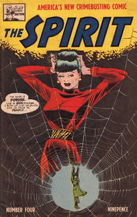Cover Thumbnail for The Spirit (Horwitz, 1950 ? series) #4