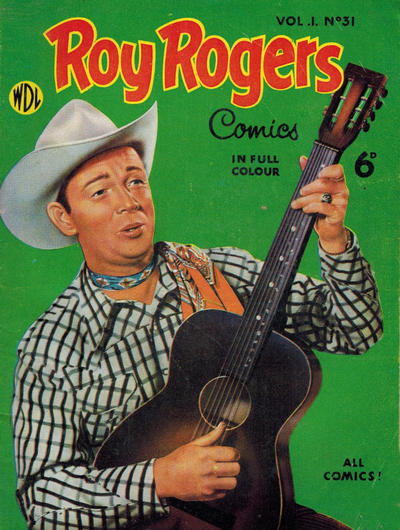 Cover for Roy Rogers Comics (World Distributors, 1951 series) #31