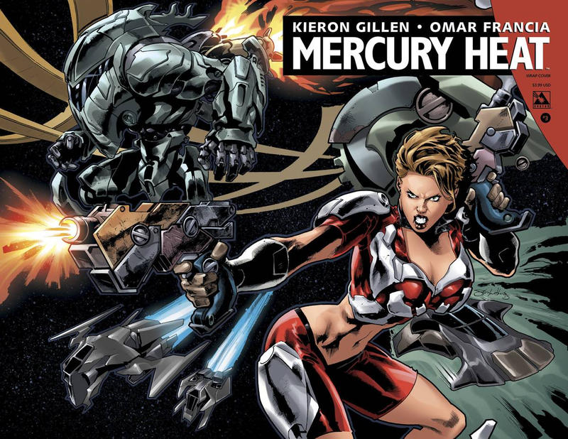 Cover for Mercury Heat (Avatar Press, 2015 series) #3 [wraparound cover]