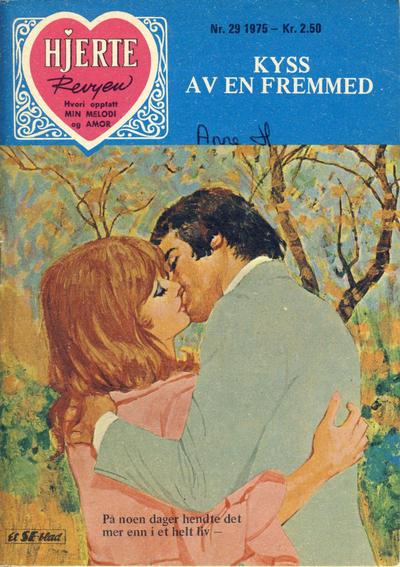 Cover for Hjerterevyen (Serieforlaget / Se-Bladene / Stabenfeldt, 1960 series) #29/1975