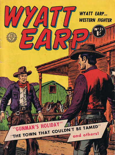 Cover for Wyatt Earp (Horwitz, 1957 ? series) #21