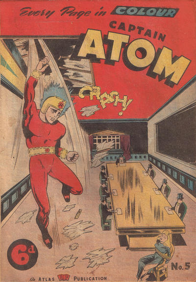 Cover for Captain Atom (Atlas, 1948 series) #5