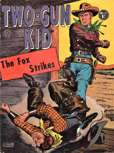 Cover for Two-Gun Kid (Horwitz, 1954 series) #27