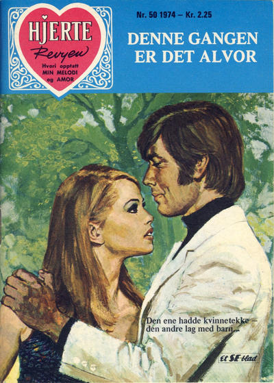 Cover for Hjerterevyen (Serieforlaget / Se-Bladene / Stabenfeldt, 1960 series) #50/1974
