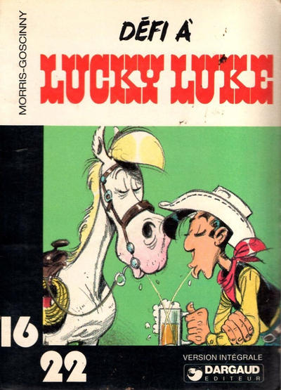 Cover for Collection 16/22 (Dargaud, 1977 series) #31 - Défi à Lucky Luke