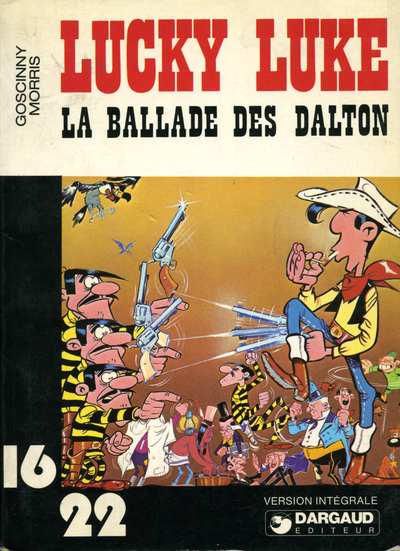 Cover for Collection 16/22 (Dargaud, 1977 series) #43 - Lucky Luke - La ballade des Dalton